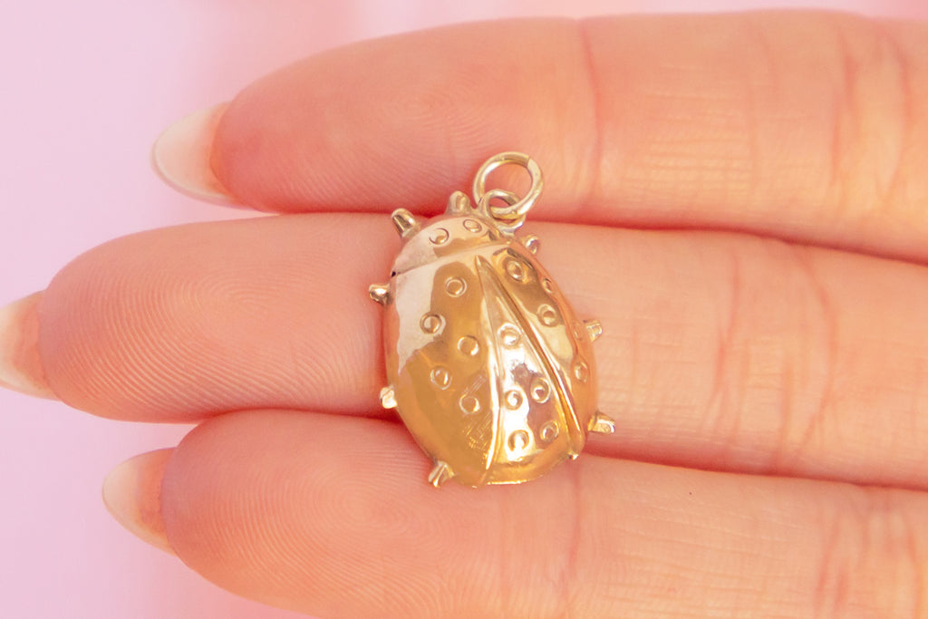 9ct Gold Ladybird Charm